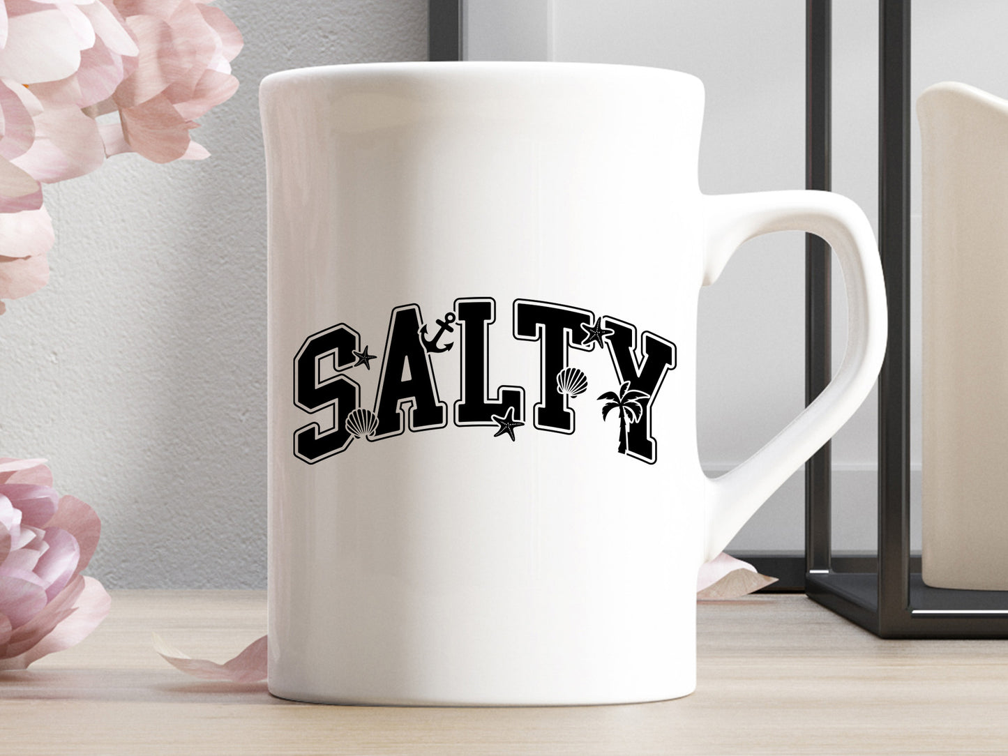 Salty, Summer SVG, DXF, EPS, PNG File