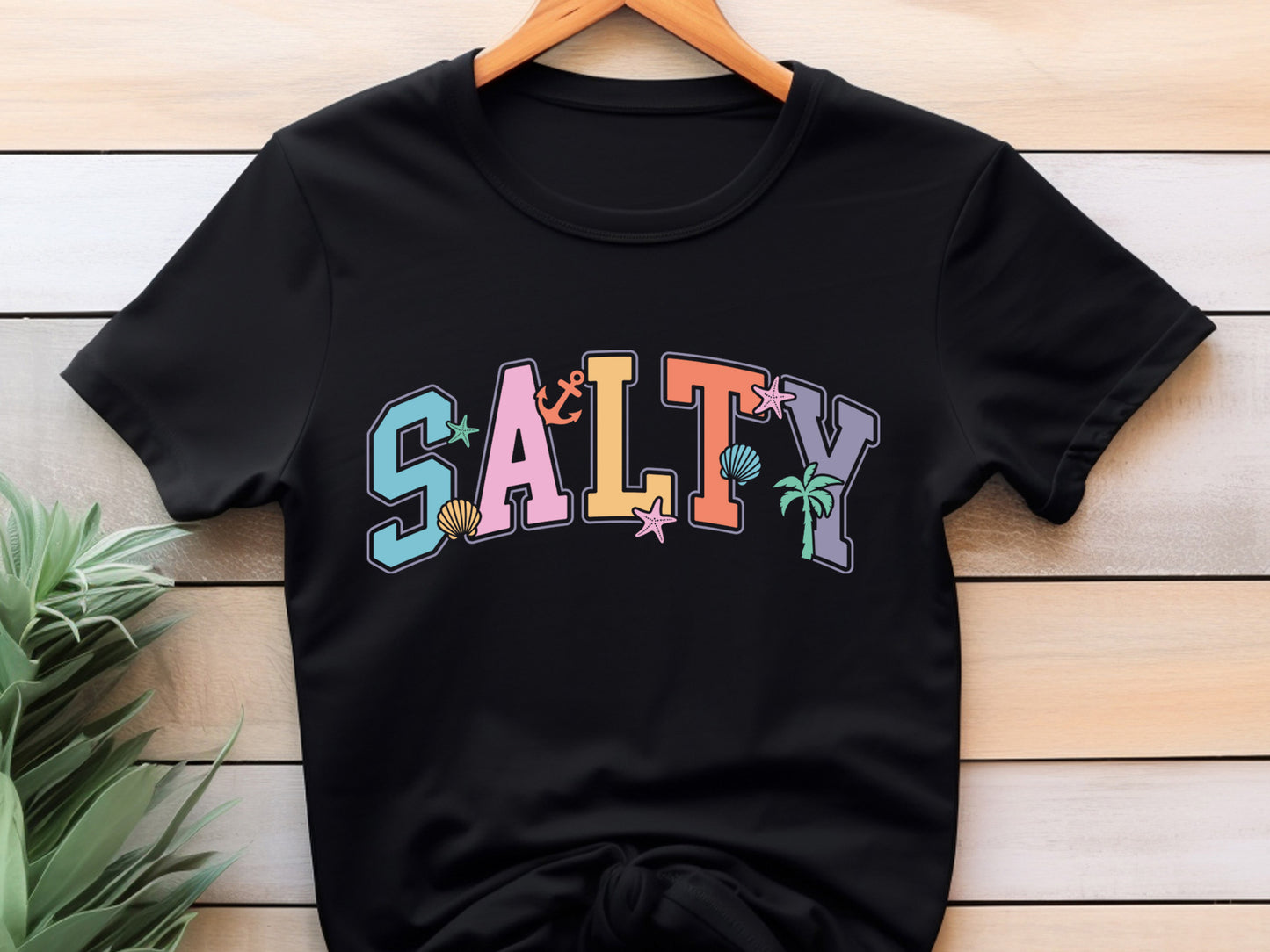 Salty, Summer SVG, DXF, EPS, PNG File
