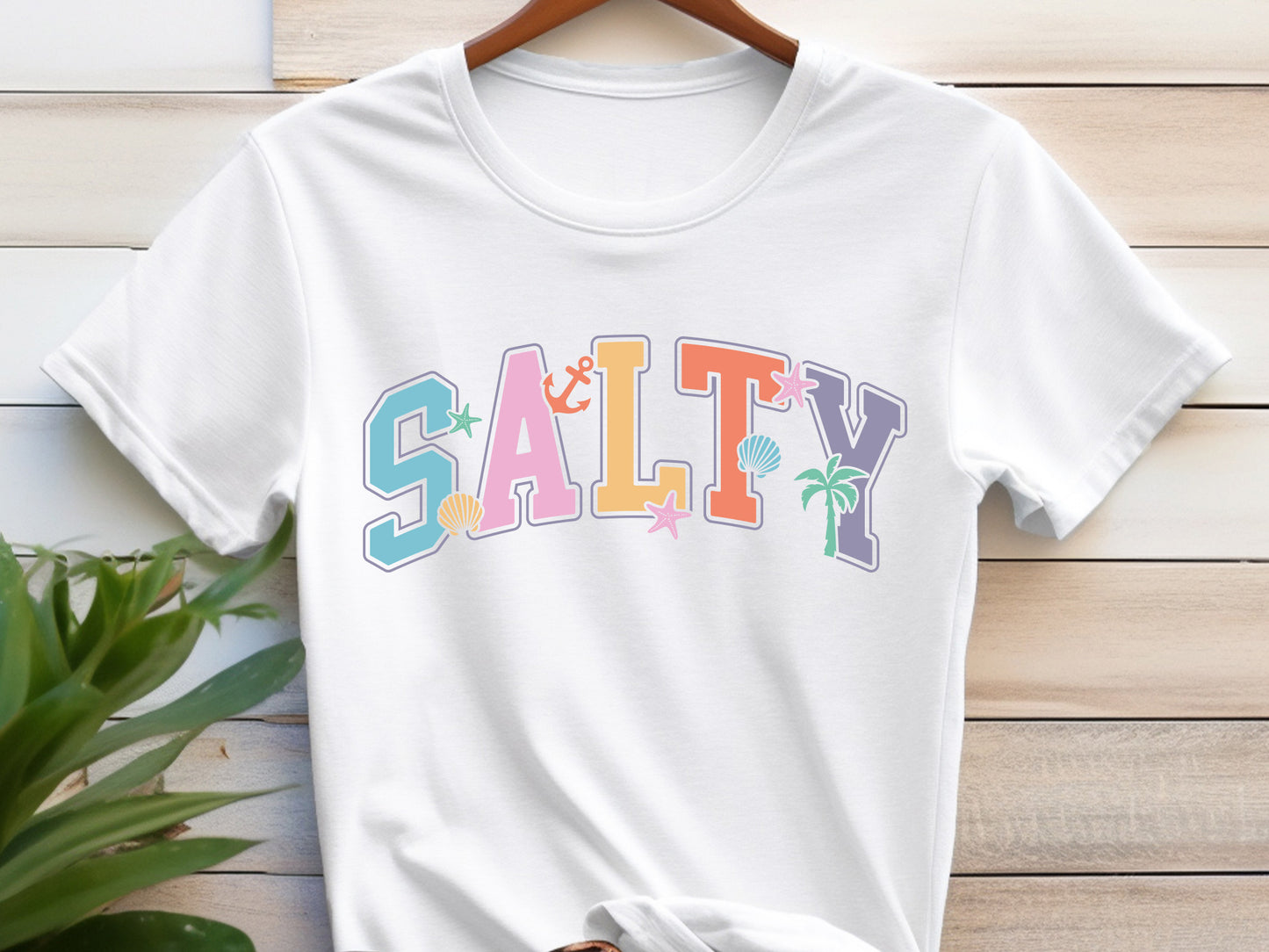 Salty, Summer SVG, DXF, EPS, PNG File