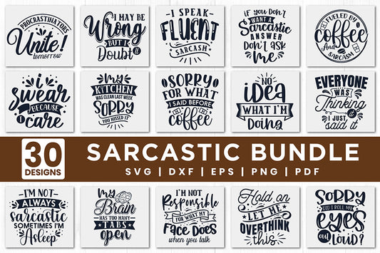 Sarcastic SVG Bundle