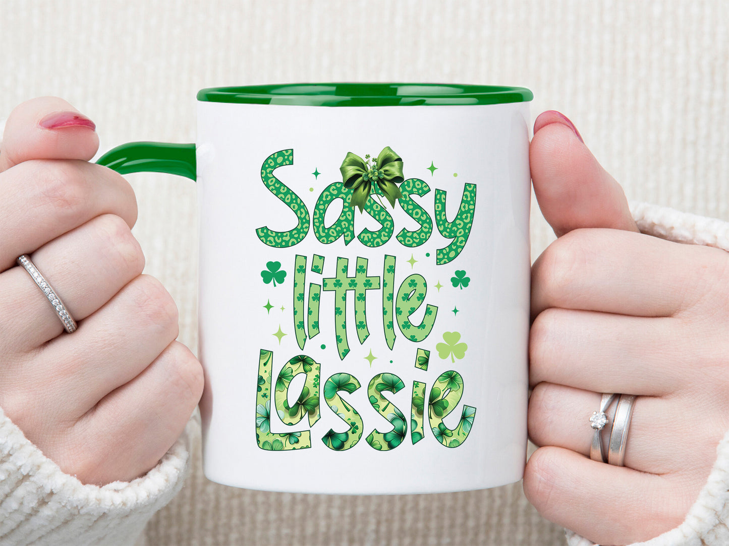 Sassy Little Lassie, Girl St Patrick's Day Sublimation