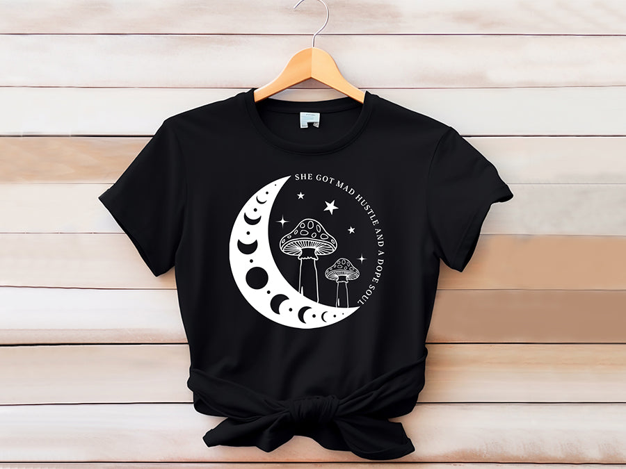 She Got Mad Hustle and a Dope Soul - Boho SVG