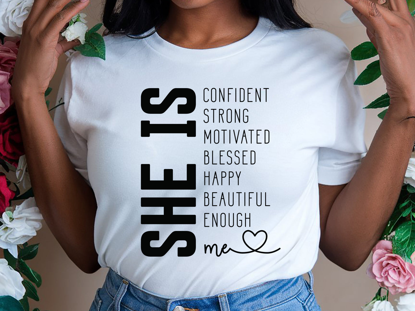 She Is Confident Strong Motivated - Black Girl Magic SVG Free