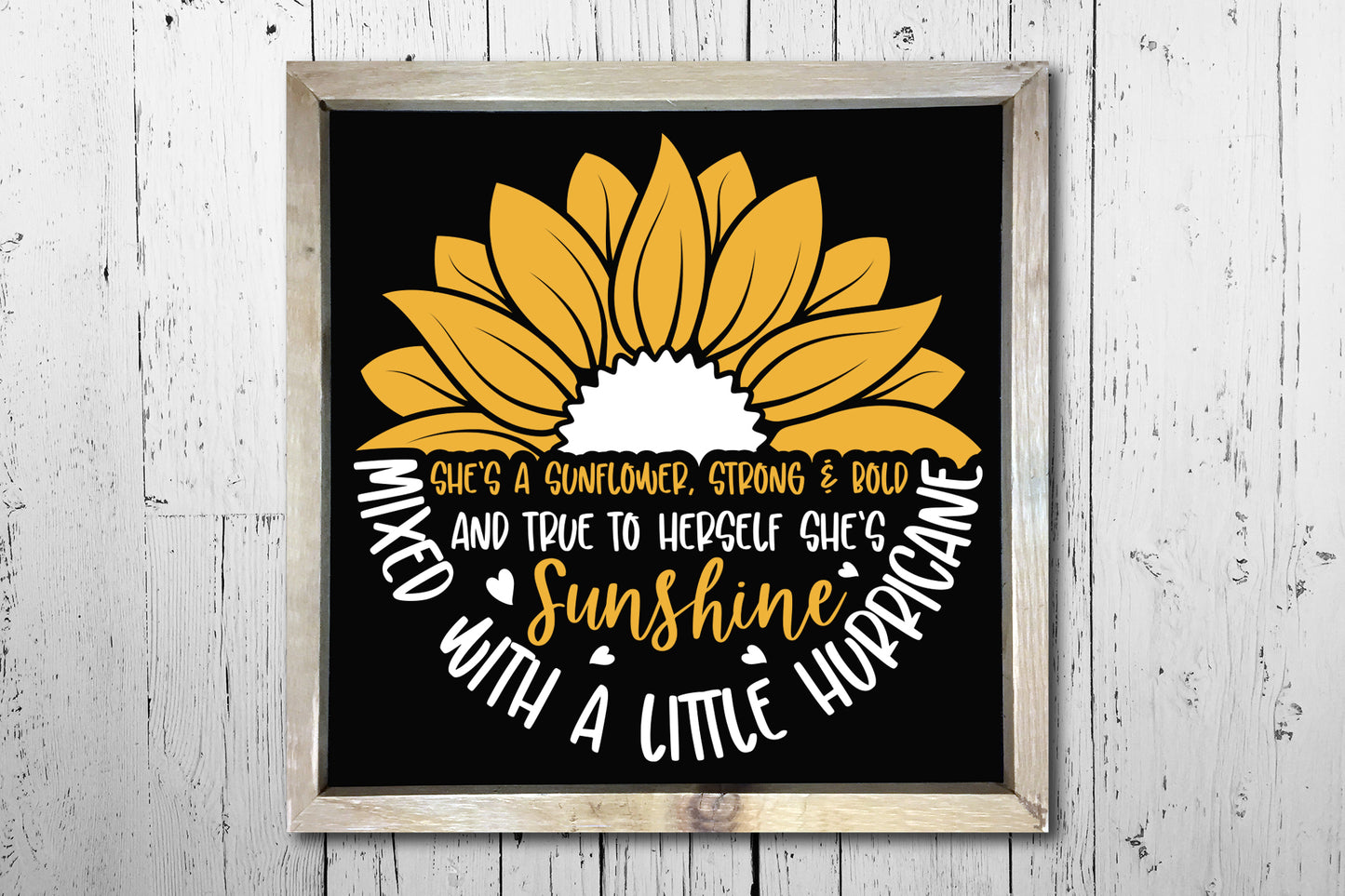 She's a Sunflower Strong and Bold SVG for Cricut