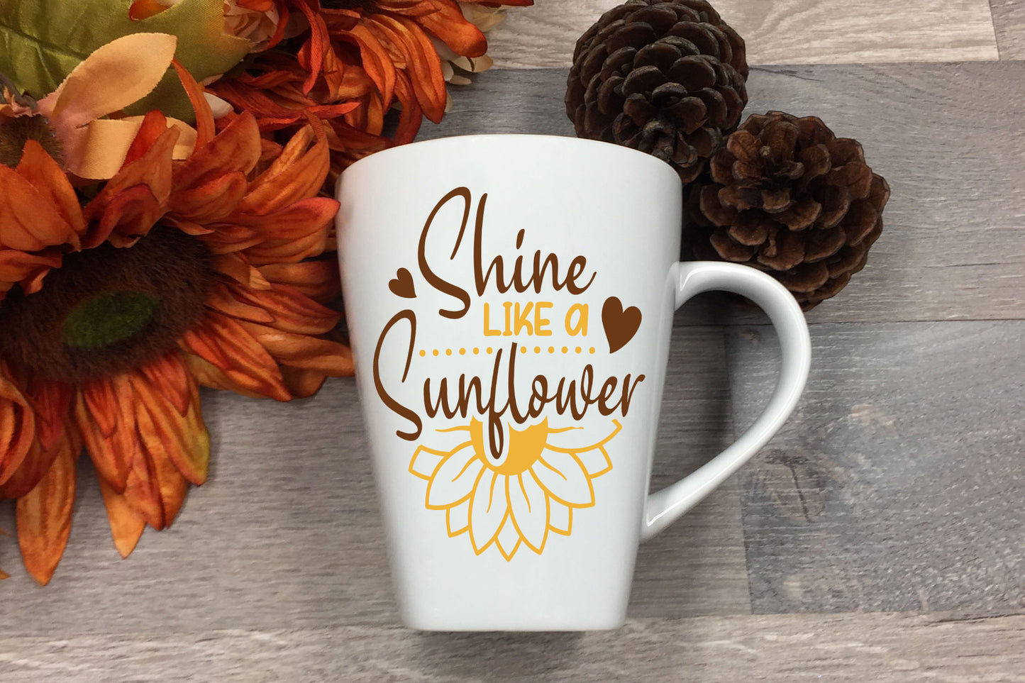 Shine Like A Sunflower SVG Design