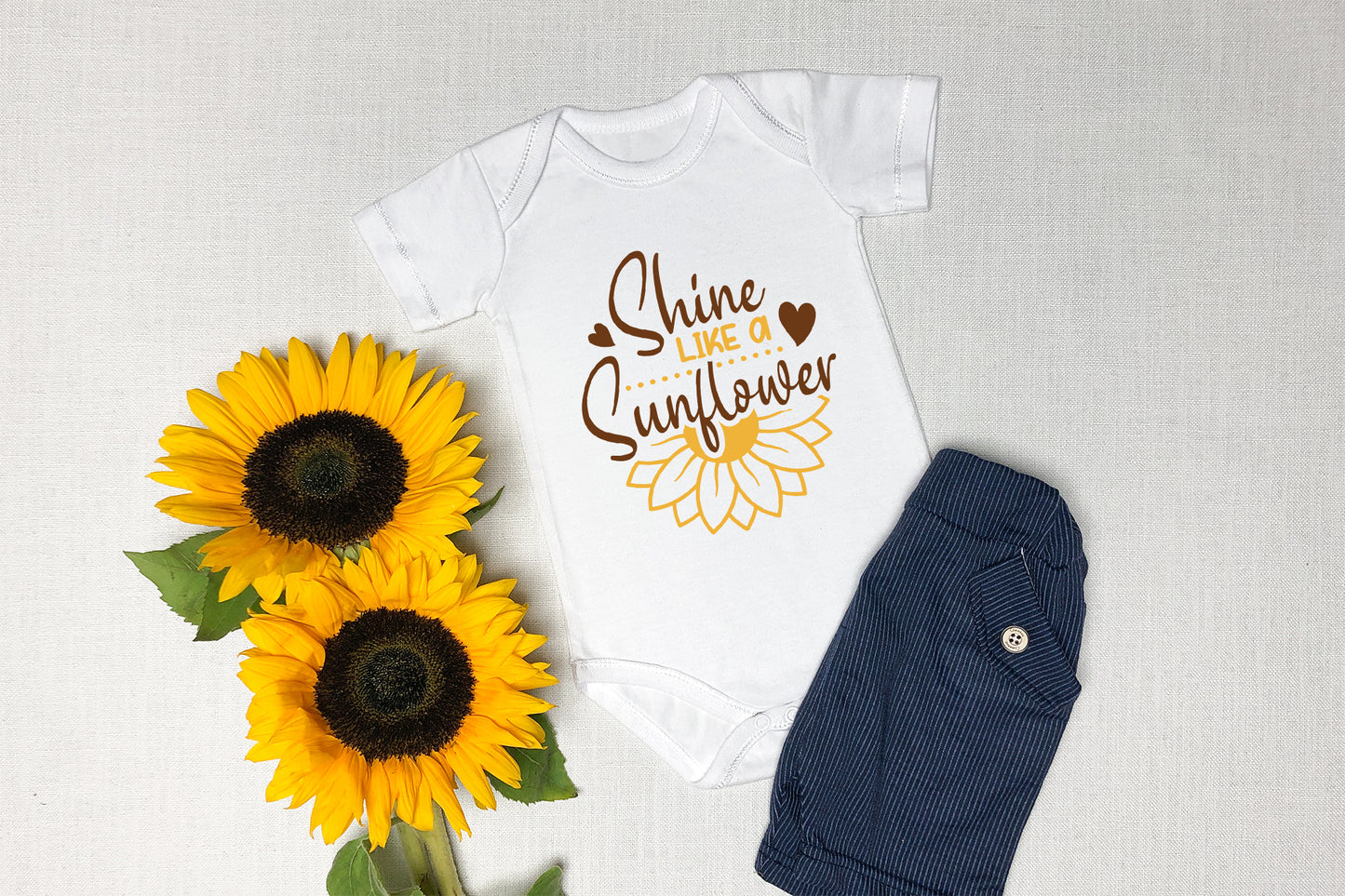 Shine Like A Sunflower SVG Design