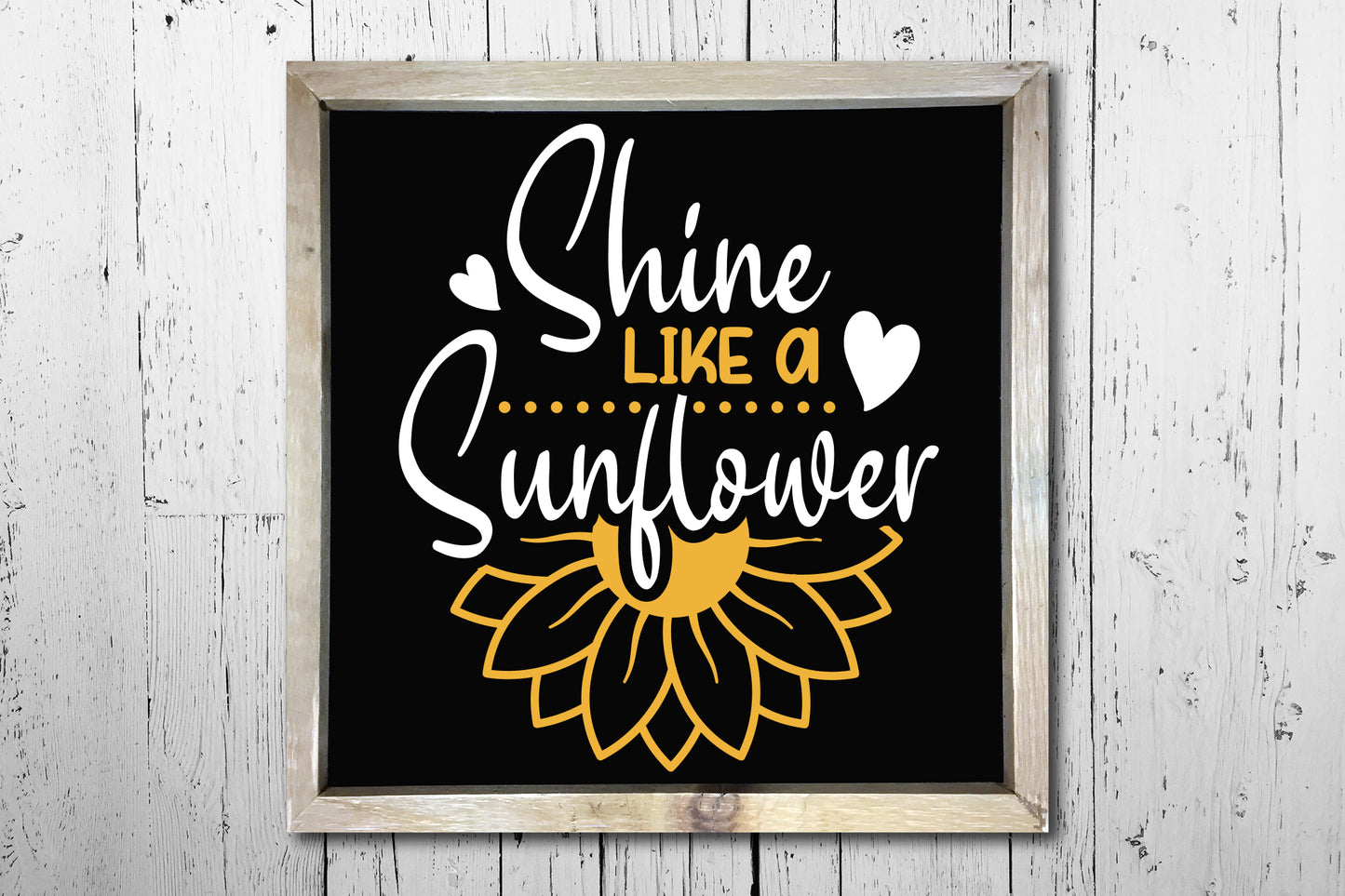 Shine Like A Sunflower SVG Design