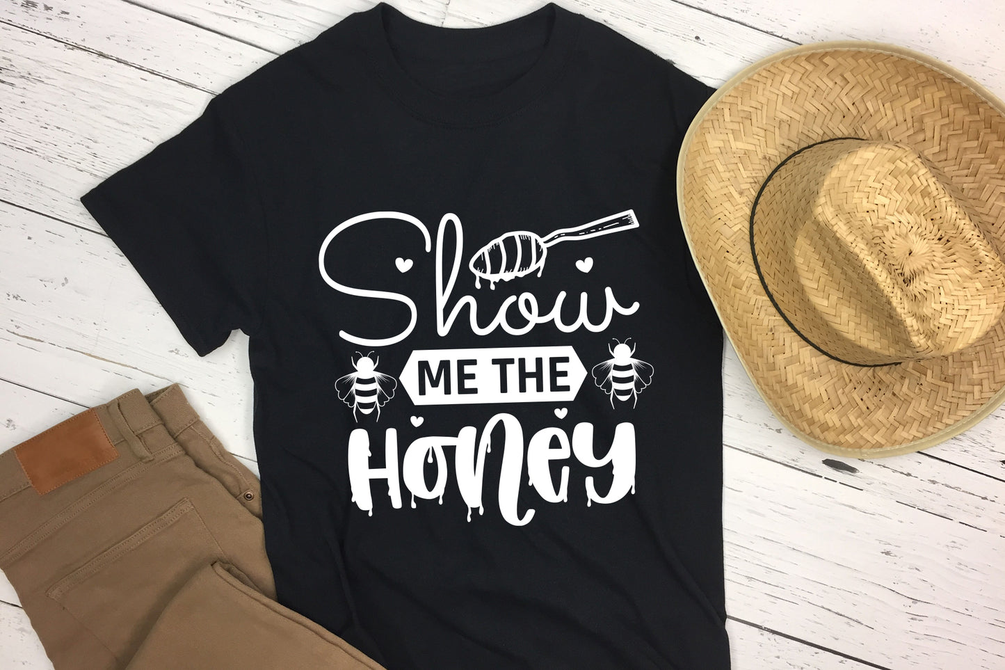 Show Me The Honey, Bee SVG File