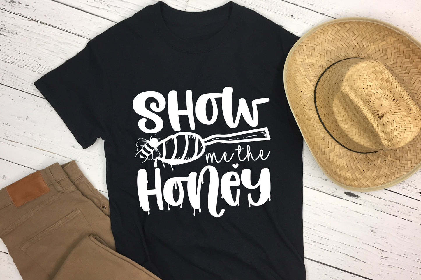 Show Me the Honey, Bee SVG for Cricut