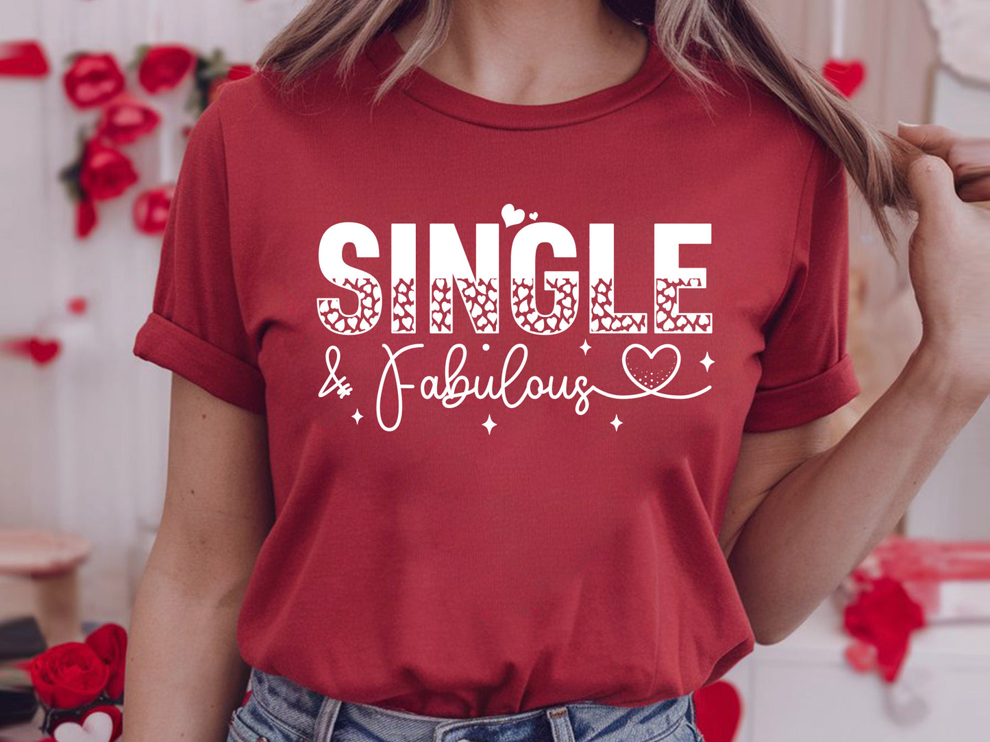 Single & Fabulous - Quirky Anti Valentine SVG