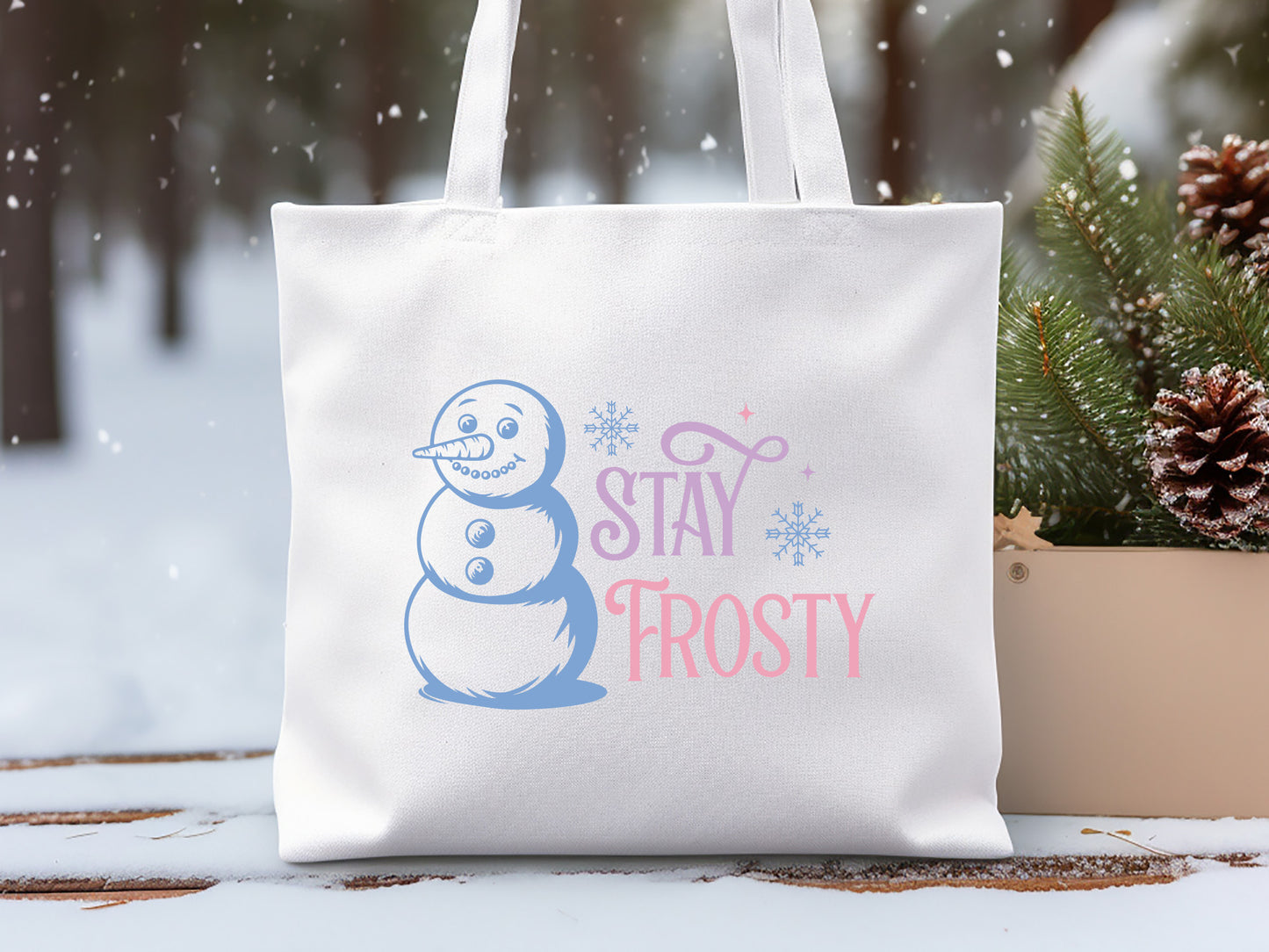 Snowman SVG Design - Stay Frosty