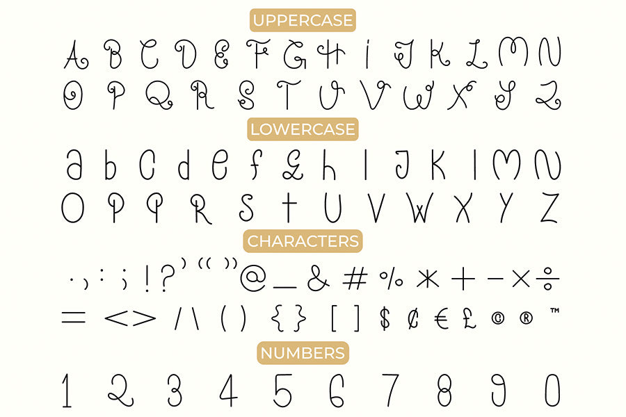 Spring Vibes - A Quirky Handlettered Font