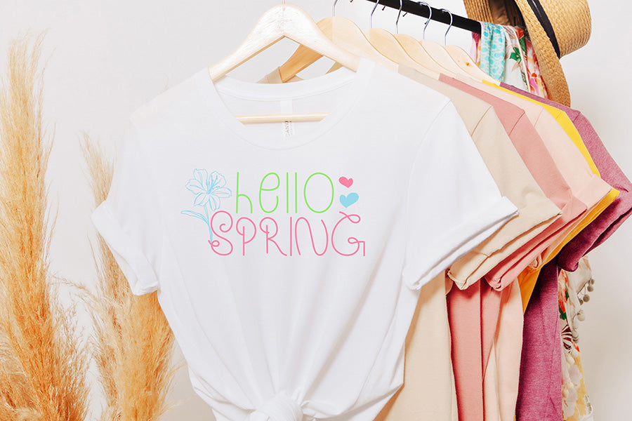 Spring Vibes - A Quirky Handlettered Font