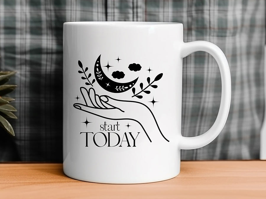 Start Today - Boho SVG Cut File