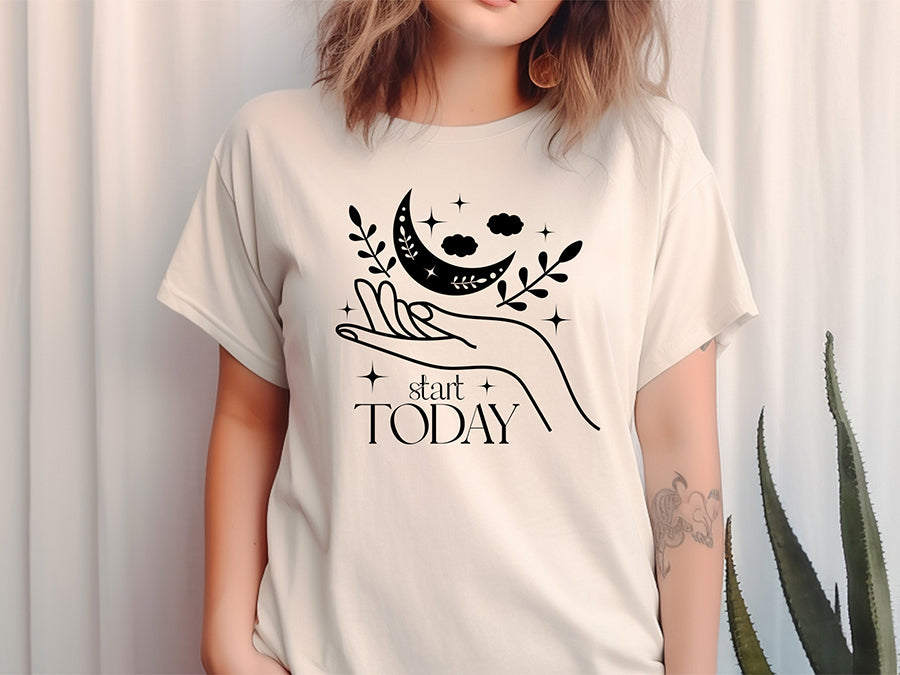 Start Today - Boho SVG Cut File