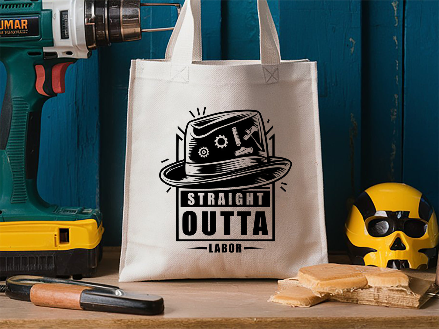 Straight Outta Labor SVG Funny
