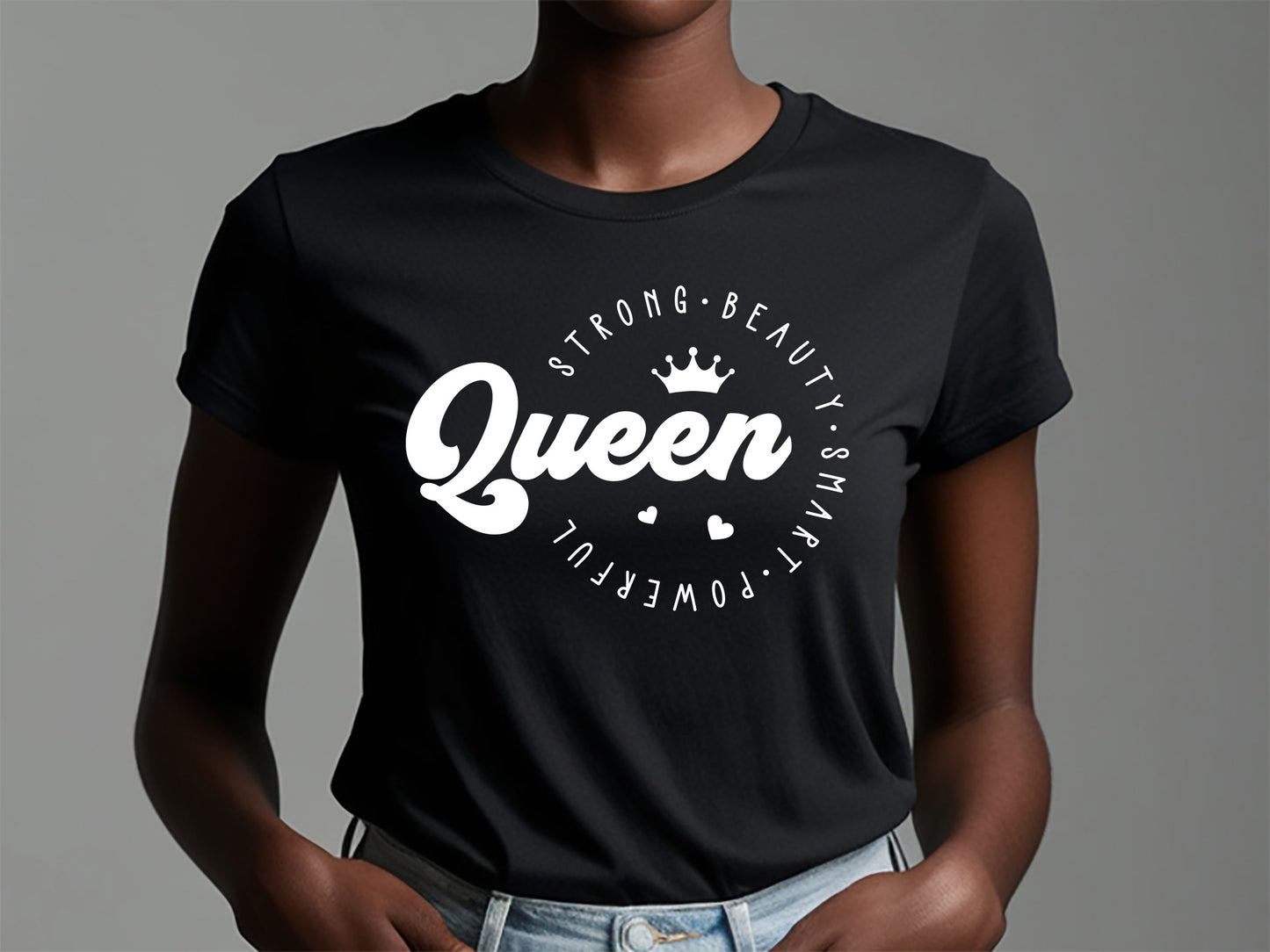 Strong Beauty Smart Powerful Queen - SVG Black Girl Magic