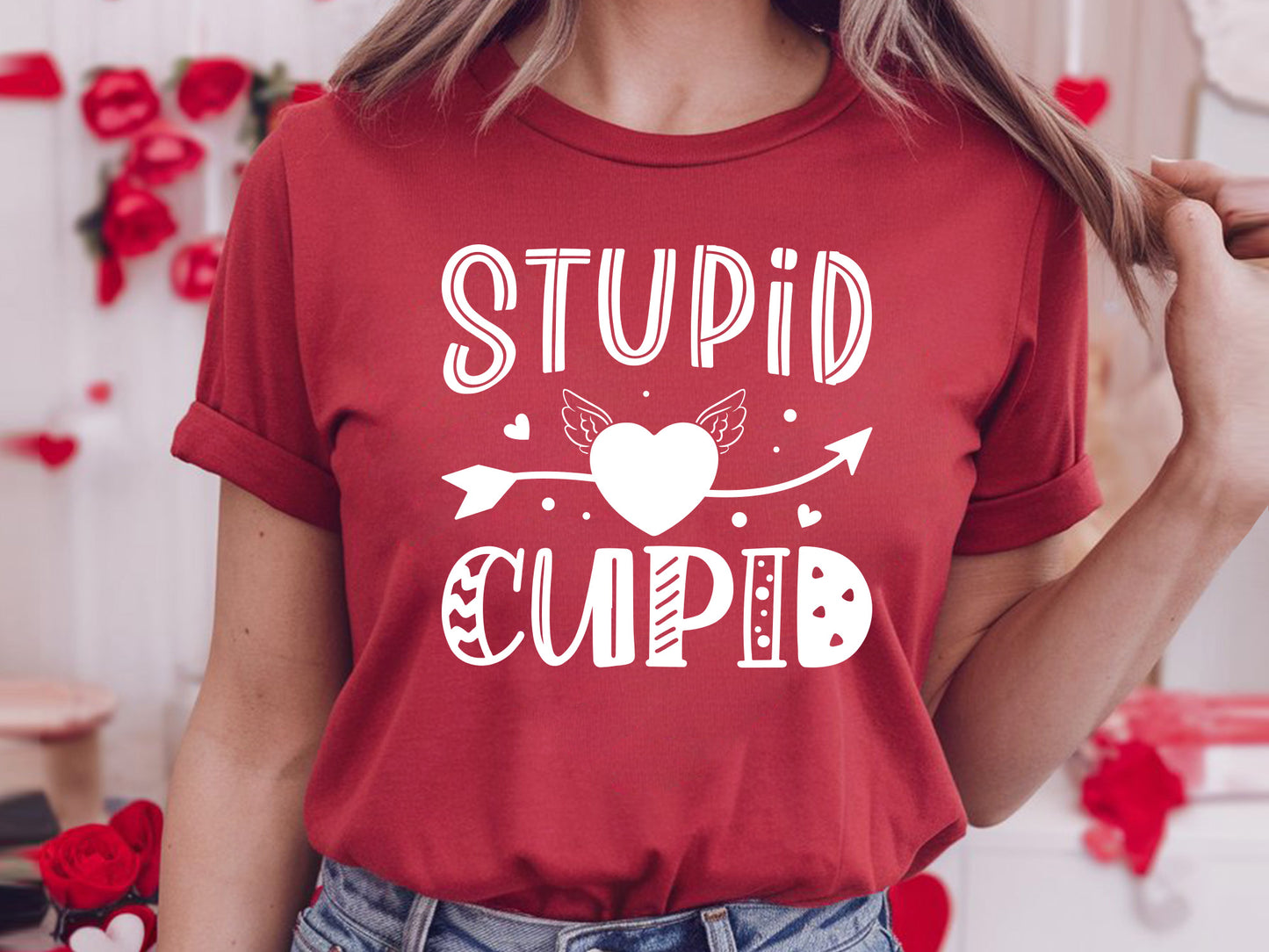 Stupid Cupid, Anti Valentine's Day Craft SVG