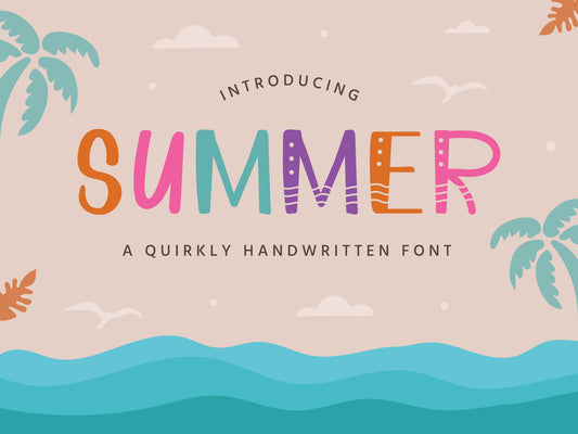 Summer - A Quirky Handwritten Font