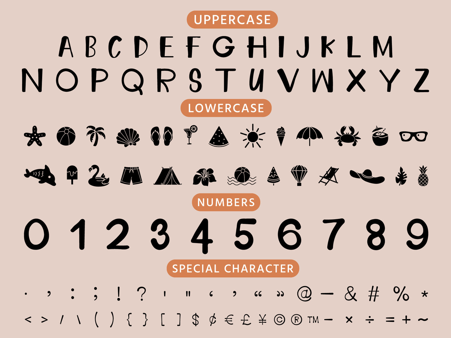 Summer - A Quirky Handwritten Font