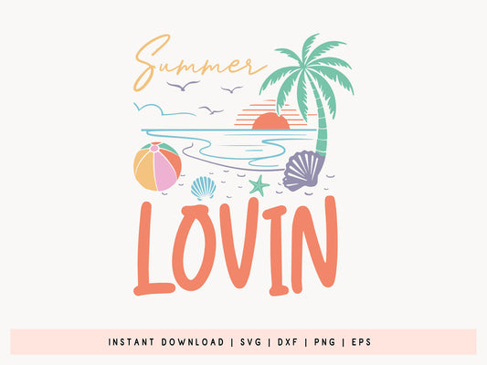 Summer Lovin SVG File