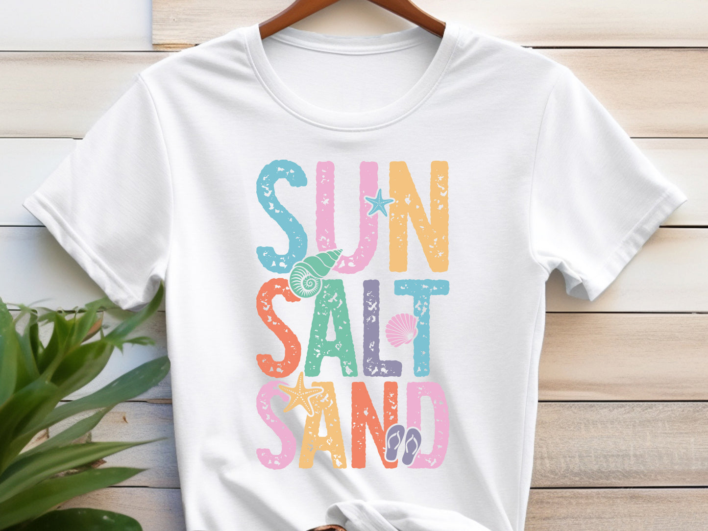 Sun Salt Sand, Summer Holiday SVG