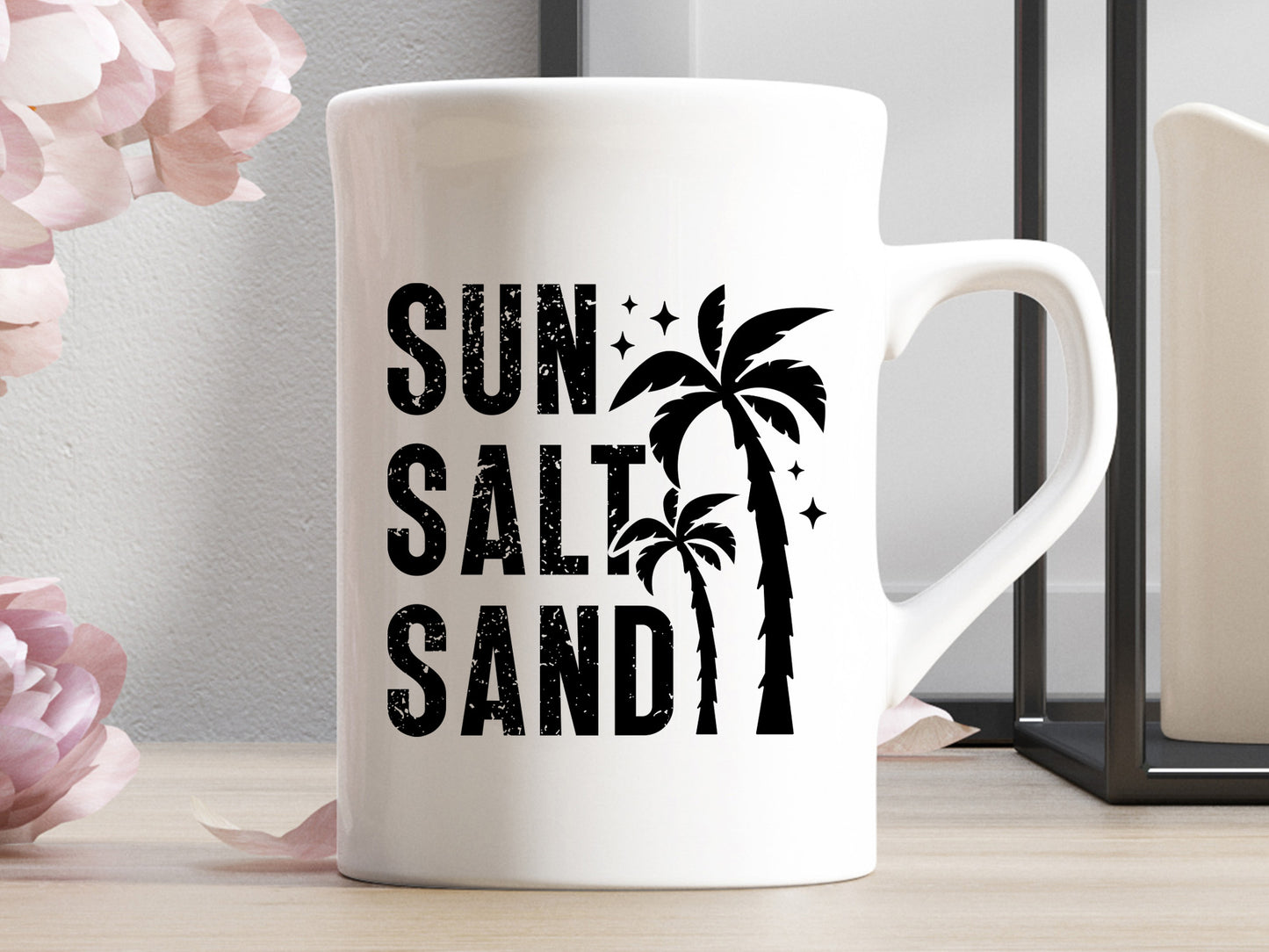 Sun Salt Sand, Summer Quote SVG