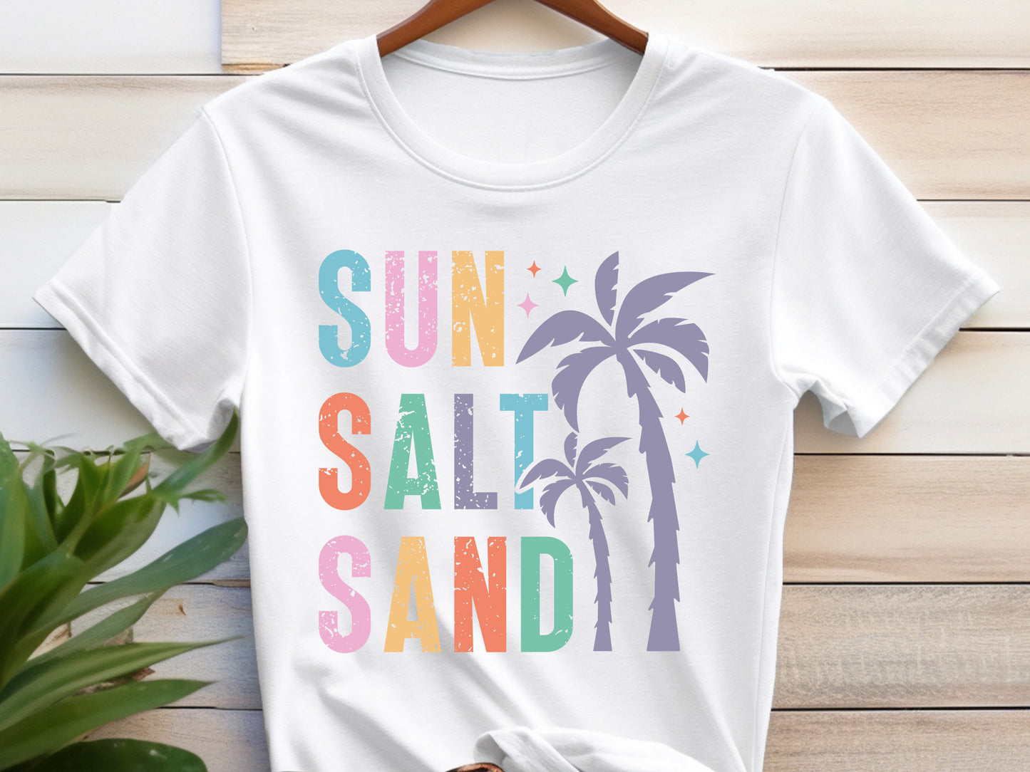 Sun Salt Sand, Summer Quote SVG