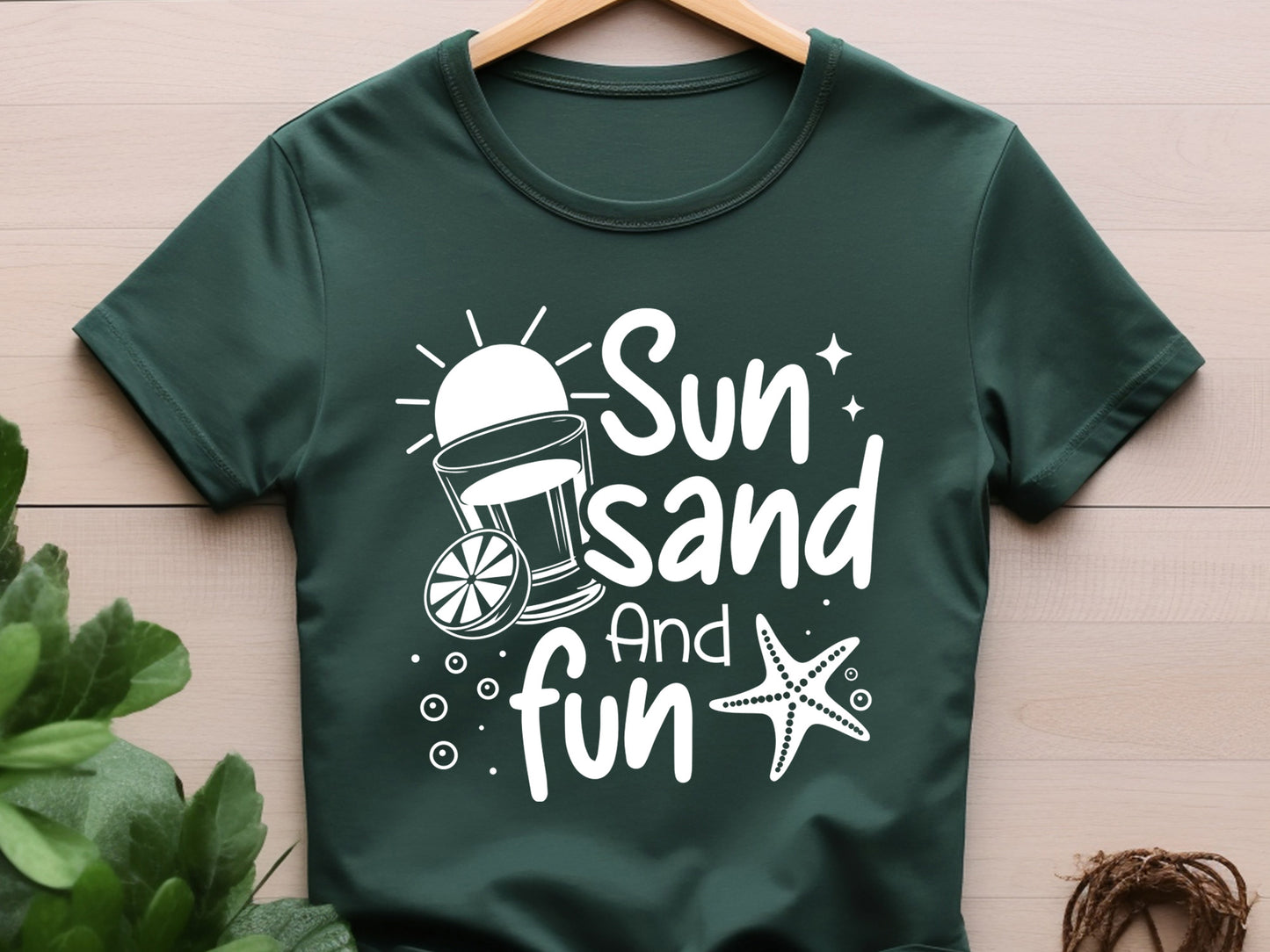 Sun Sand and Fun, Cute Summer SVG File