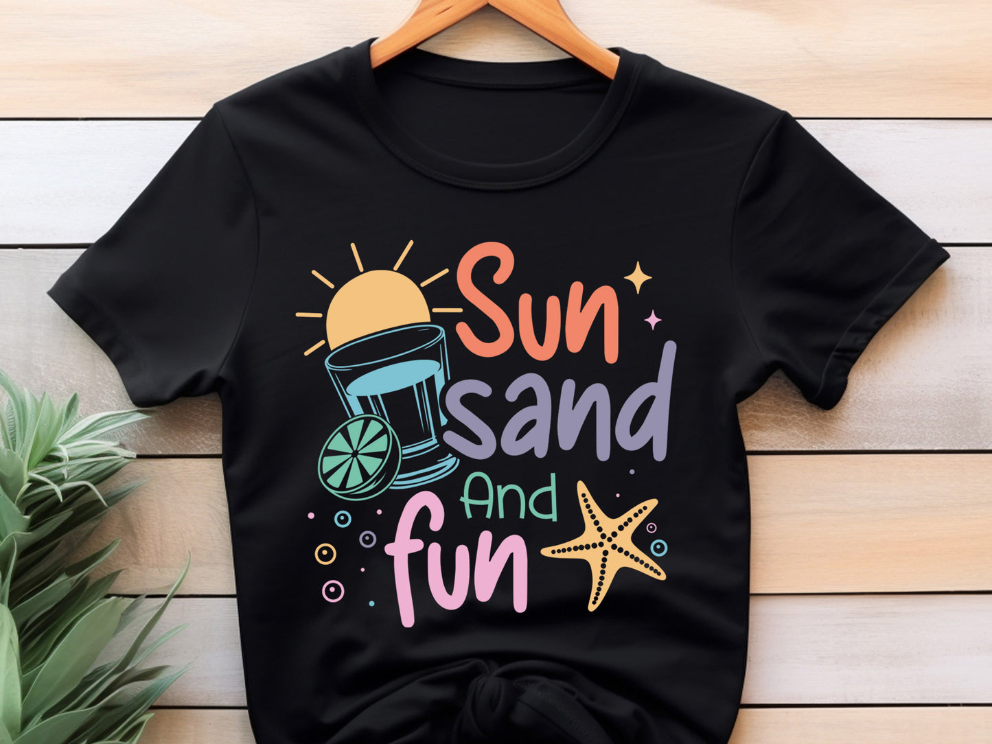 Sun Sand and Fun, Cute Summer SVG File