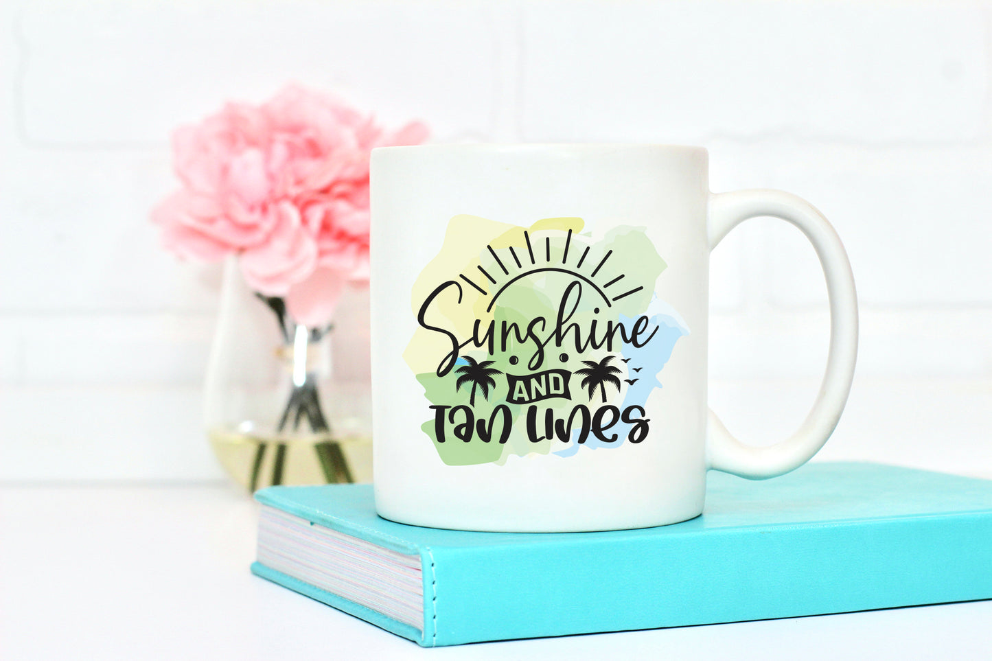 Sunshine and Tan Lines, Summer Sublimation Design