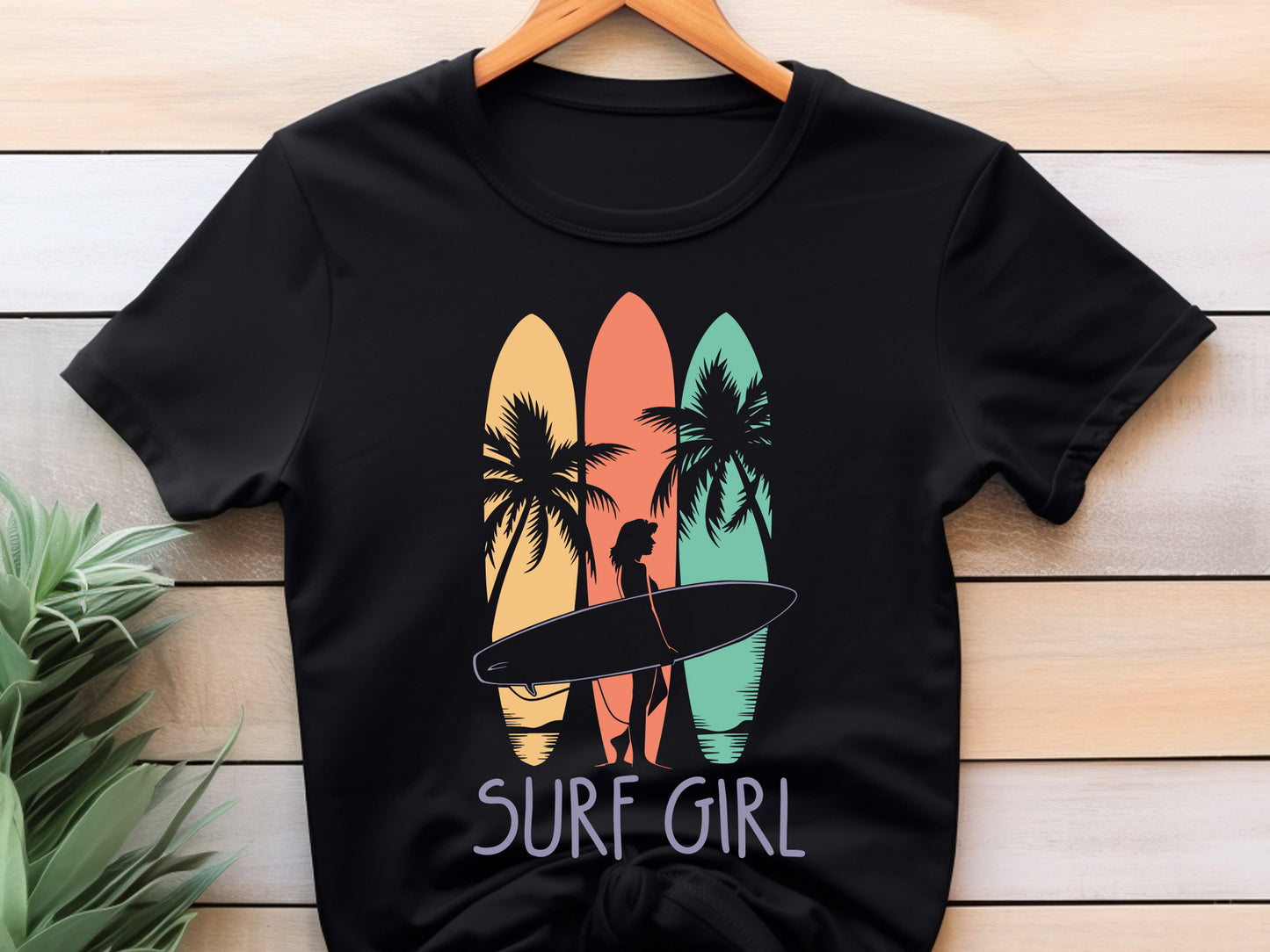 Surf Girl, Summer SVG Cutting File