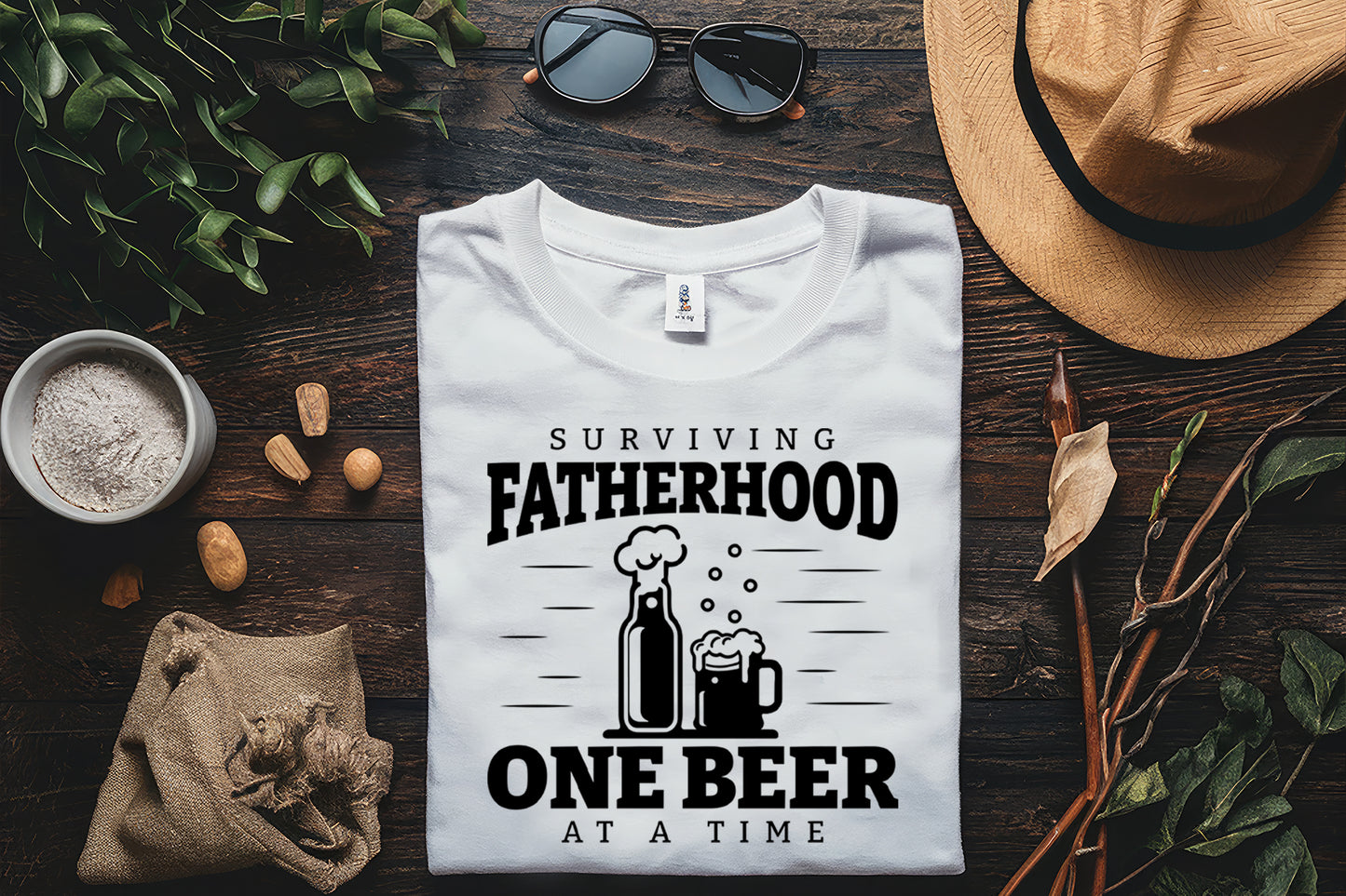 Surviving Fatherhood One Bear at a Time SVG Vector