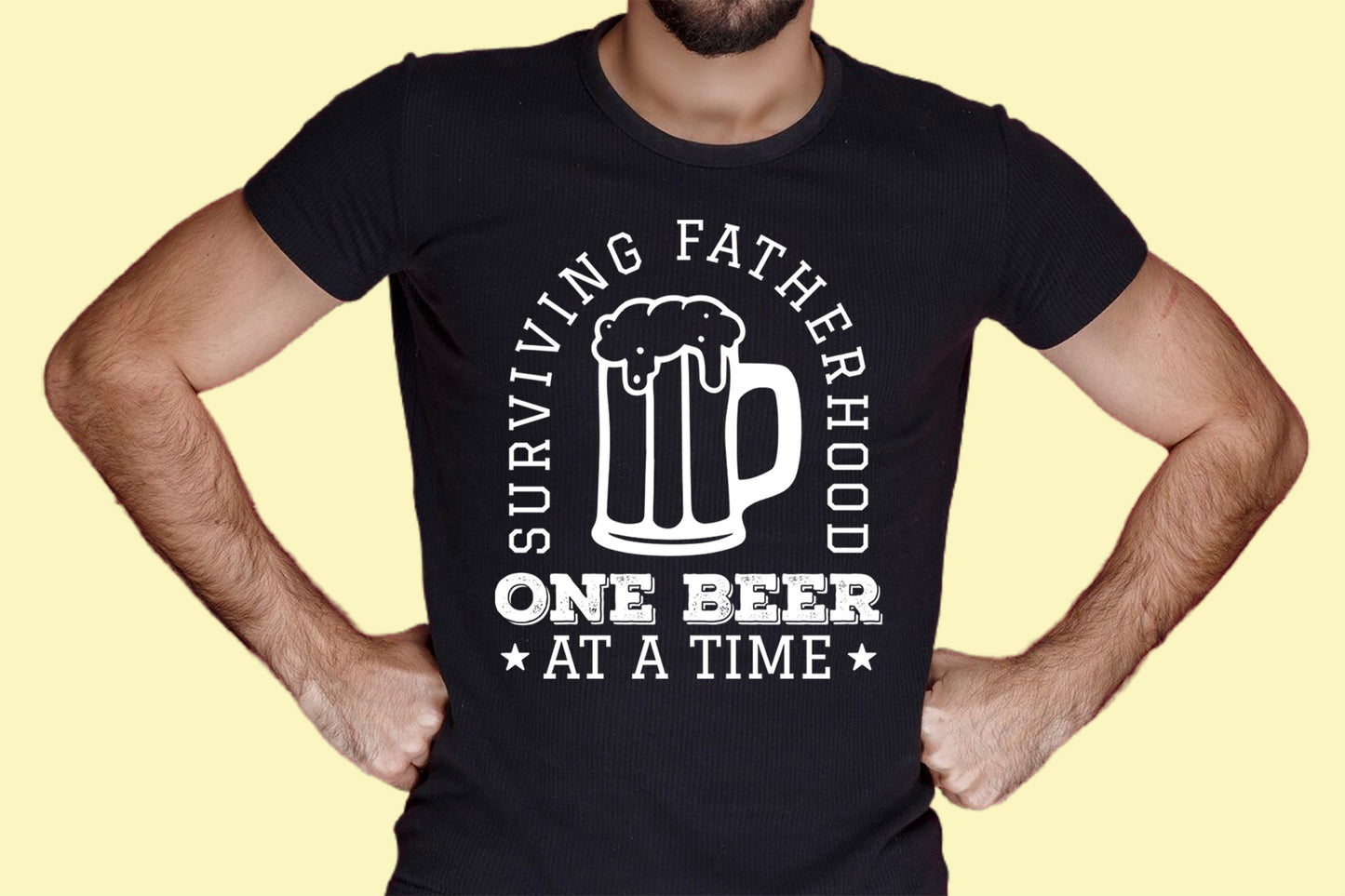 Surviving Fatherhood One Beer at a Time, SVG Fathers Day