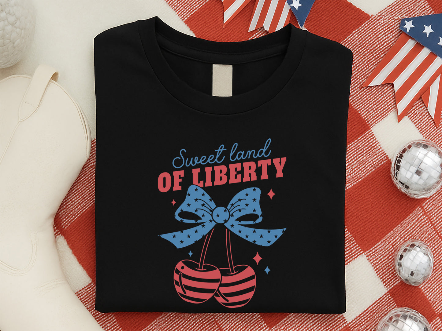 Sweet Land of Liberty, 4th of July Cut File SVG