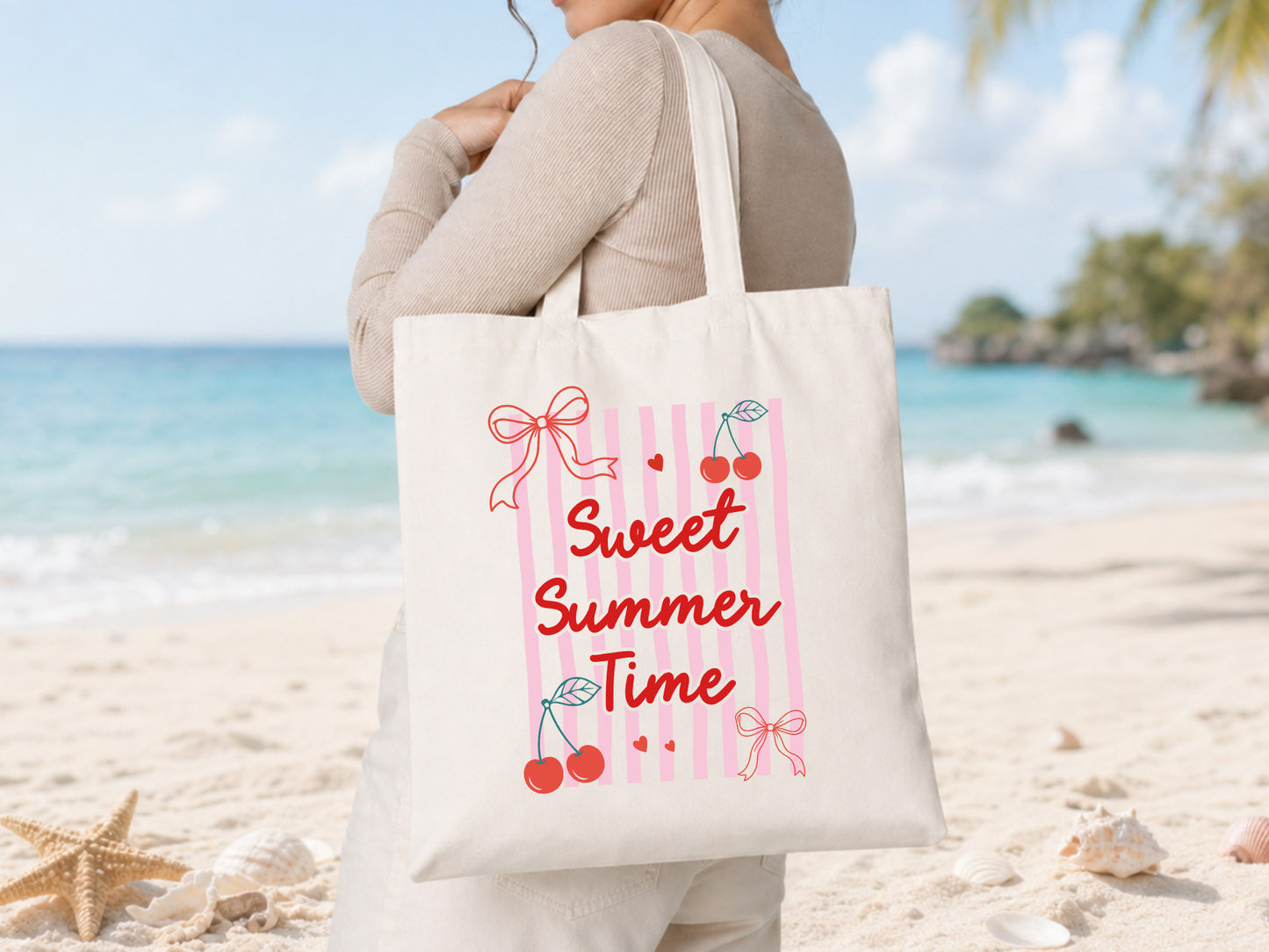 Sweet Summer Time Coastal Sublimation PNG