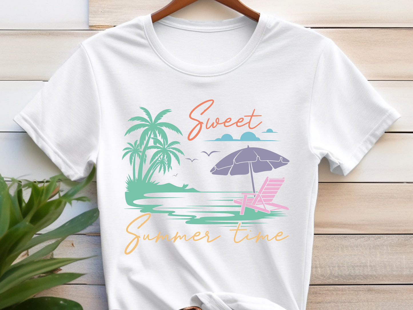 Sweet Summer Time SVG Vector
