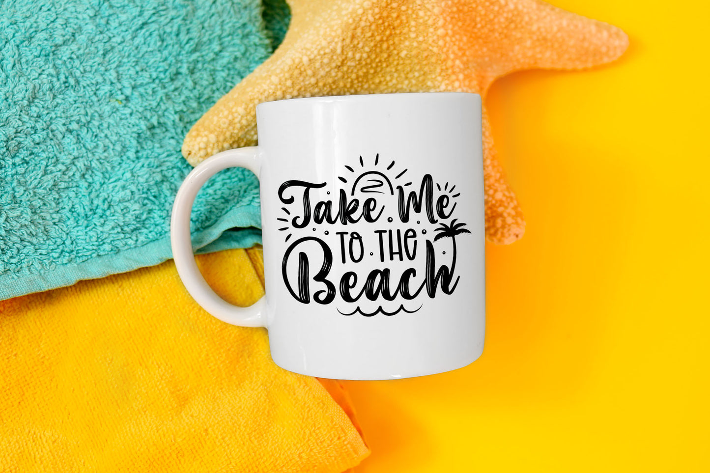 Take Me to the Beach SVG Cut File
