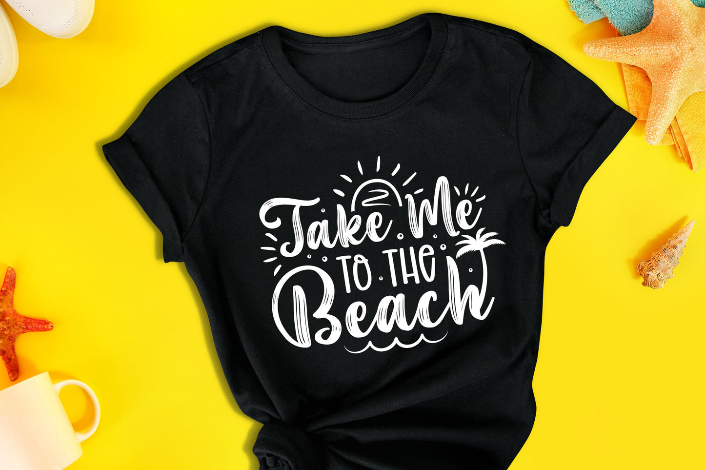 Take Me to the Beach SVG Cut File