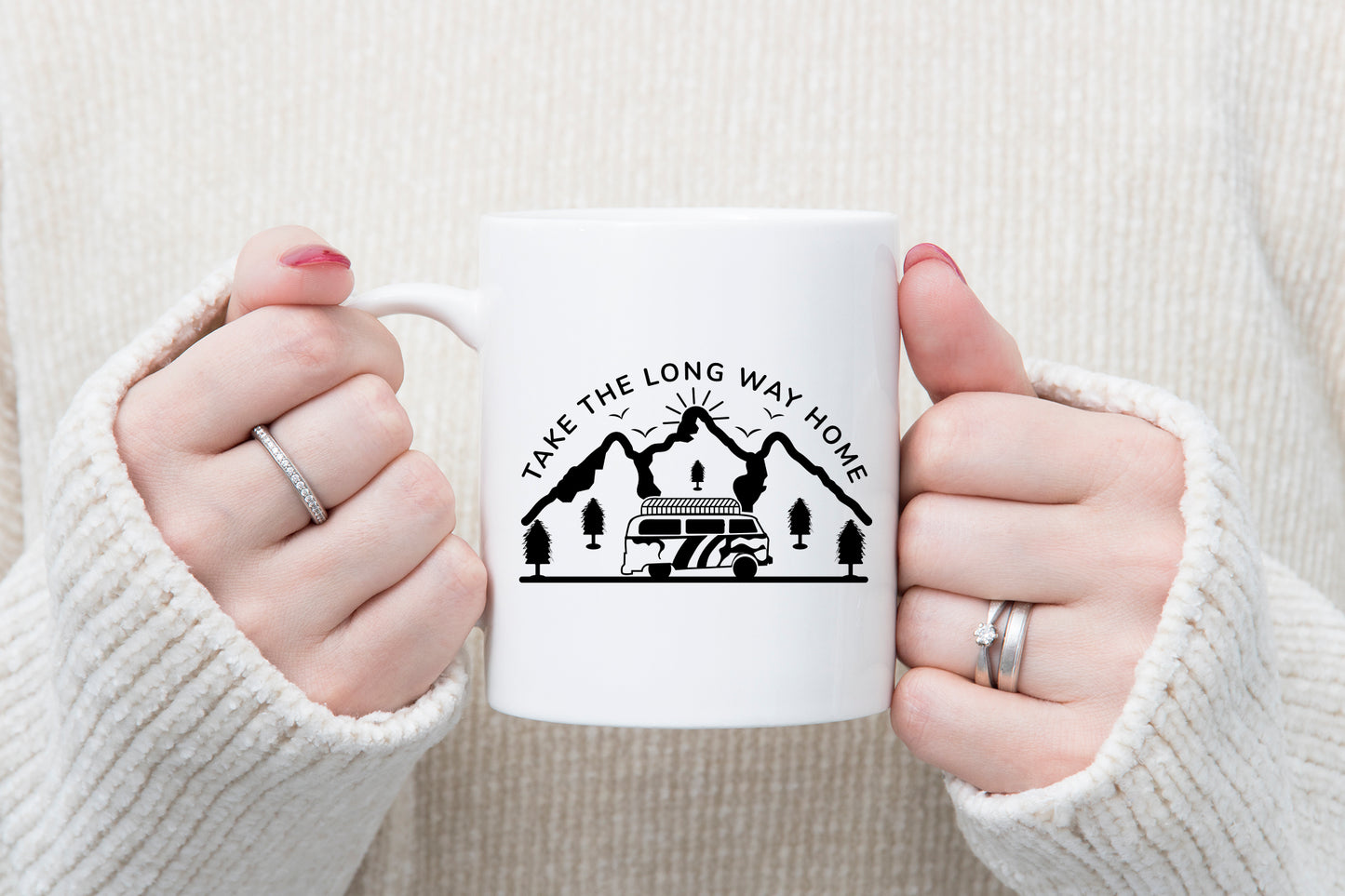 Take the Long Way Home, Outdoor SVG Vector