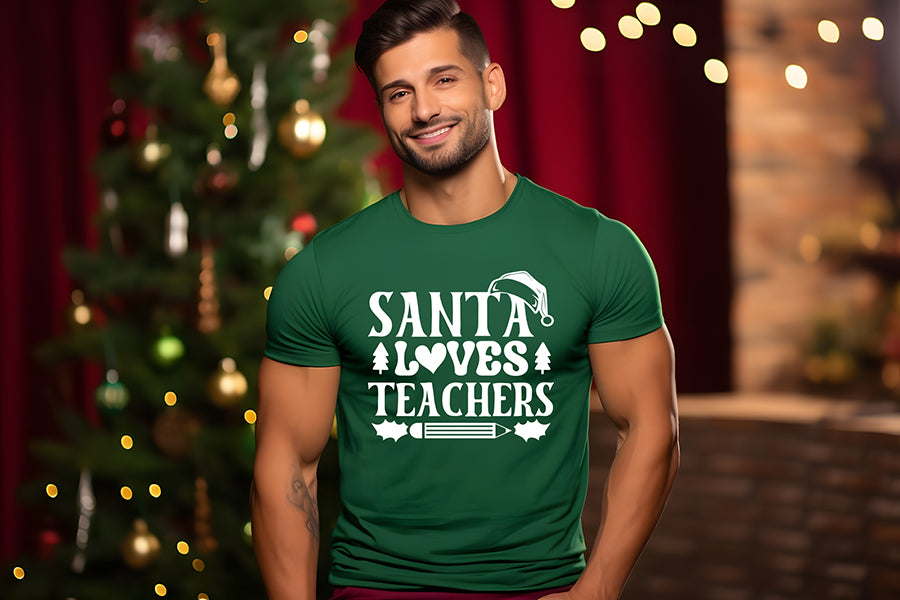 Teacher Christmas Shirt SVG Bundle