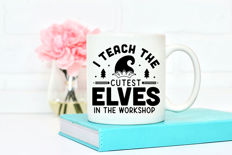 Teacher Christmas Shirt SVG Design