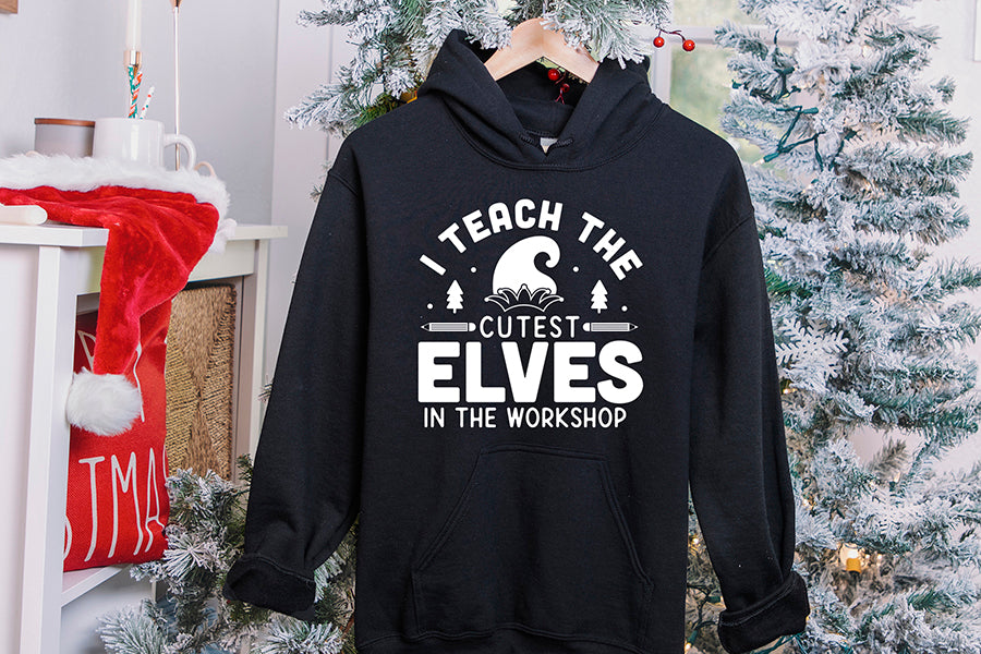Teacher Christmas Shirt SVG Design