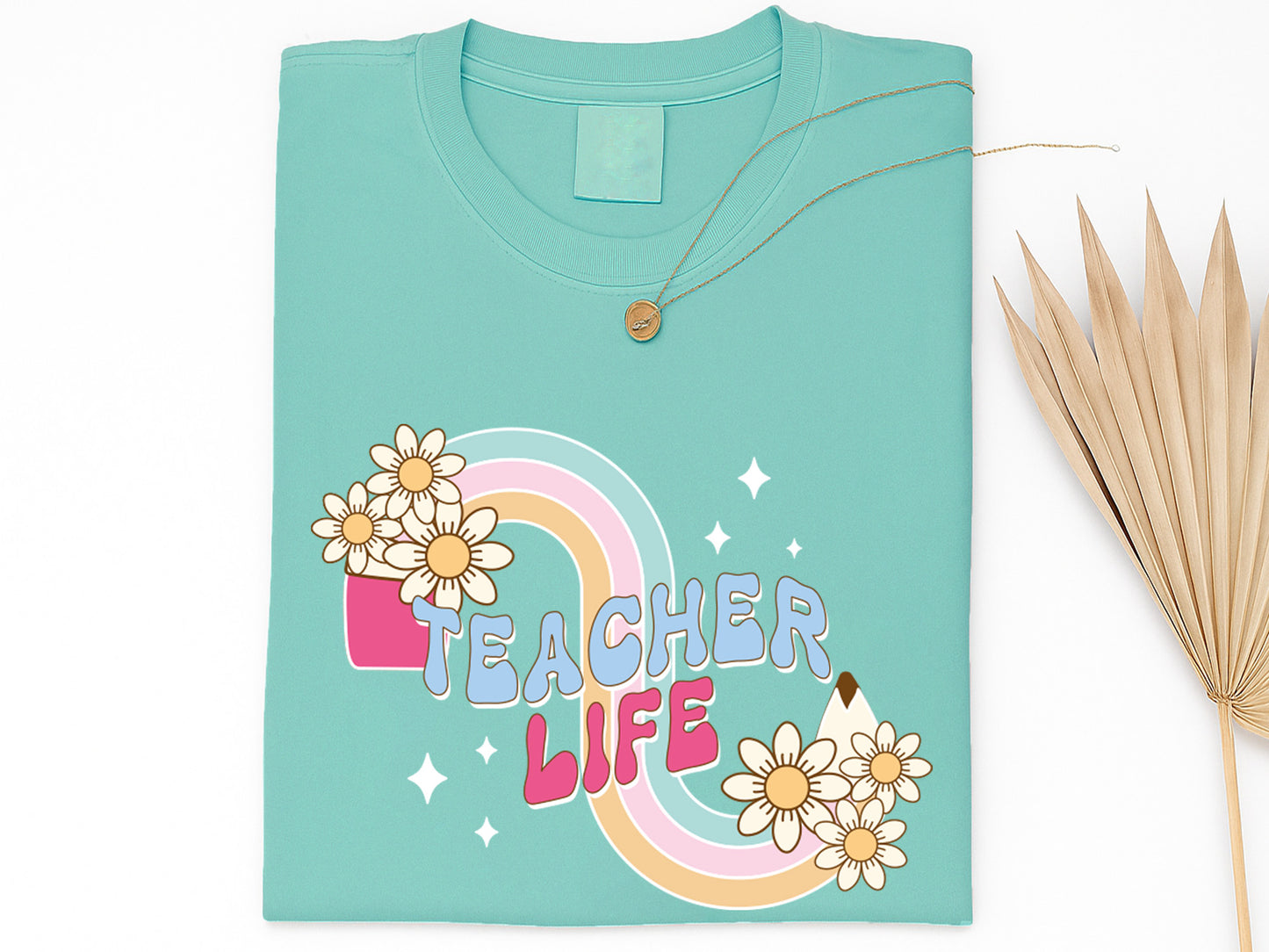 Teacher Life Groovy Sublimation Transfer