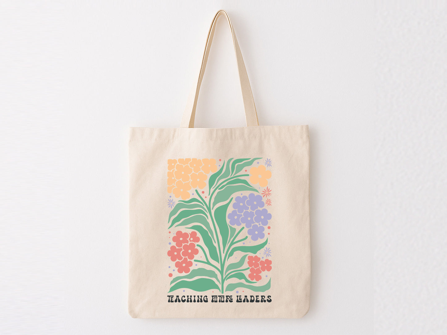 Teaching Future Leaders, SVG Teacher Boho Flower