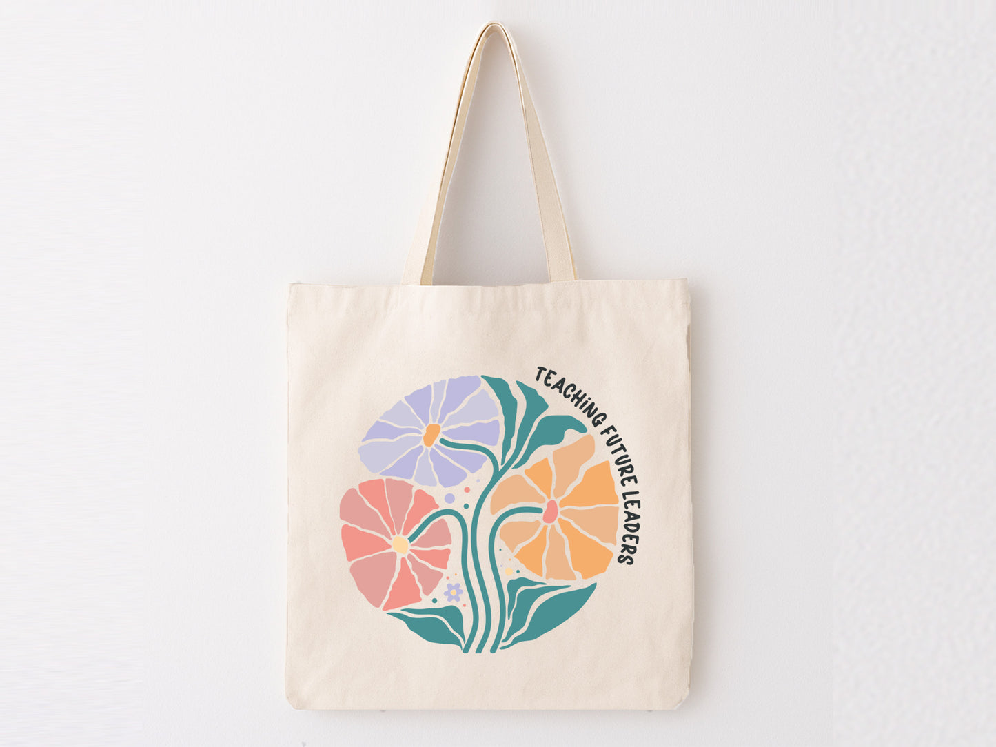 Teaching Future Leaders, Teacher Boho Floral SVG