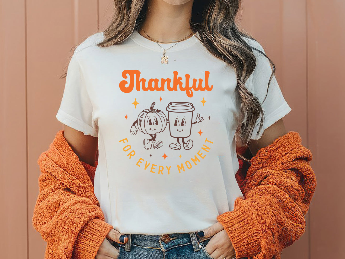 Thankful for Every Moment - Unique Thanksgiving SVG