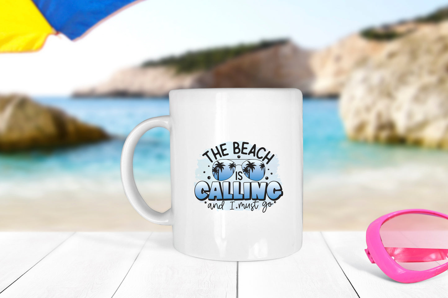 The Beach is Calling and I Must Go Sublimation