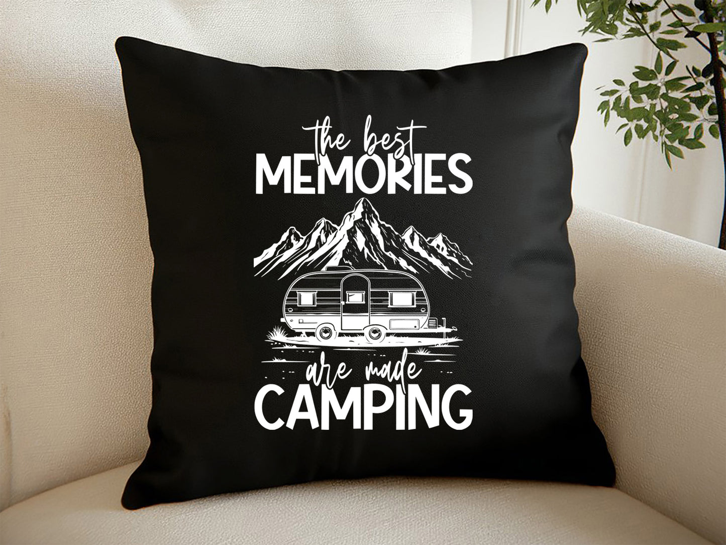 The Best Memories Are Made Camping SVG Design
