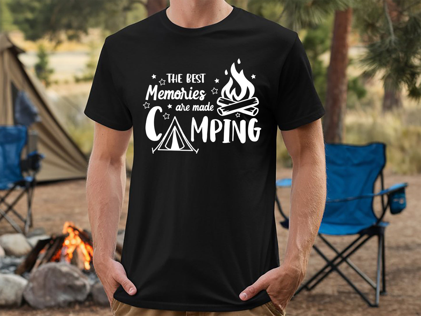 The Best Memories are Made Camping SVG PNG